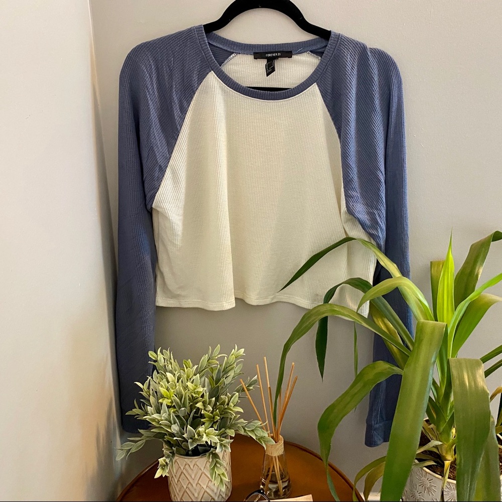 long john material cropped long sleeve!